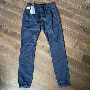 NEW WITH TAGS - Zanerobe Sureshot Mid Rise Lite Jogger in GD Duke Blue - Size 32